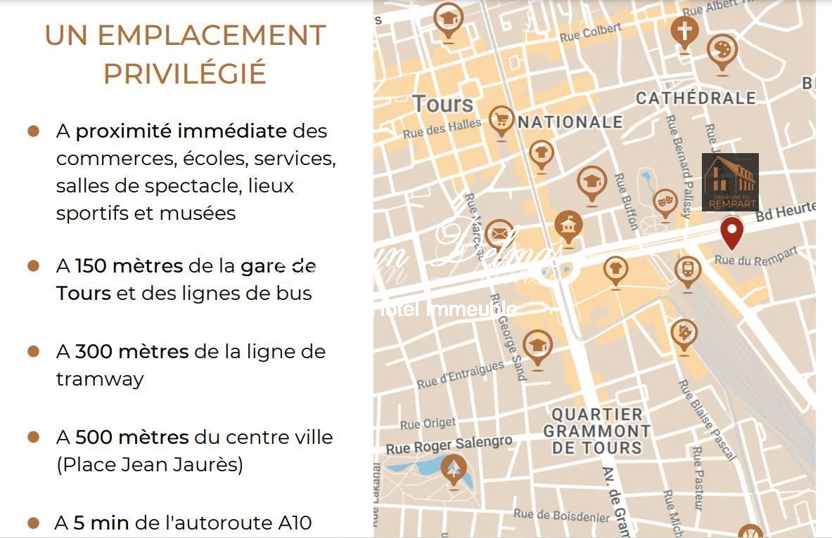 PROMOTION Maison d'architecte neuve à 100 mètres de la gare de TOURS