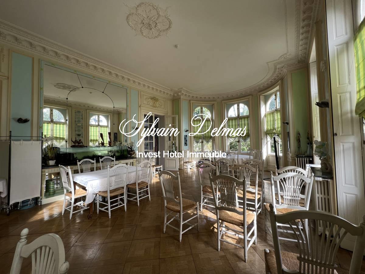 Sublime hôtel particulier du XIX ème, dépendances, 2000 M² , parc de 4700 m² en ville !!