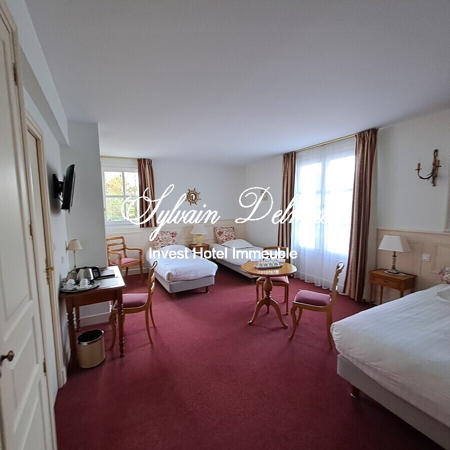 Magnifique château hôtel du XIX -ème restauré proche de Blois et Chaumont sur un parc de 3,5ha.